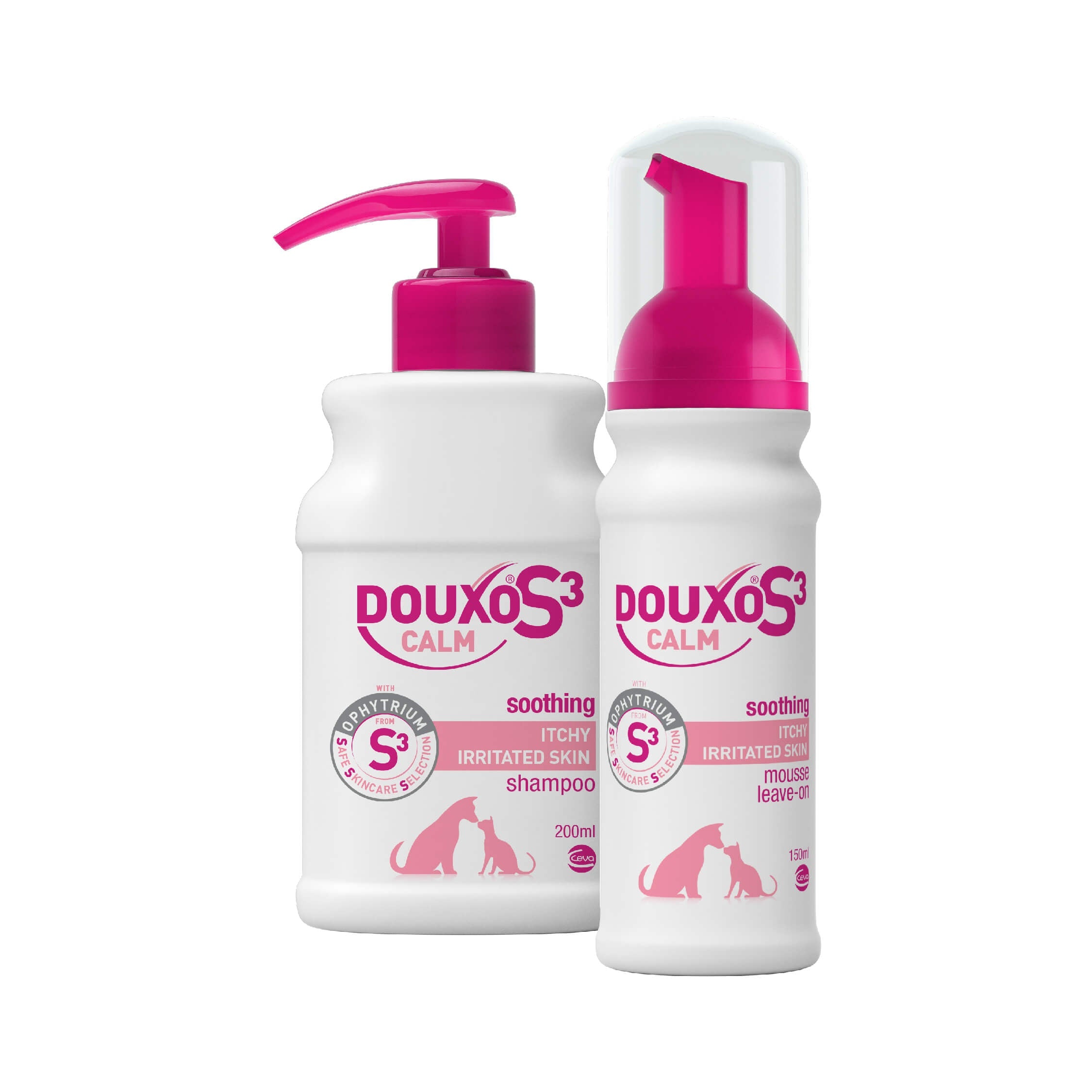 routine de soin apaisante pour chiens et chats douxo s3